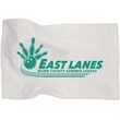 100% Polyester 11" X 18" Microfiber Rally Towel | https://www.bestnamebadges.com