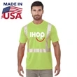 USA-Made Class 2 Segmented 100% Polyester Safety T-Shirt | https://www.bestnamebadges.com