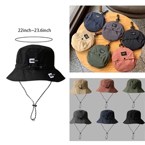 Men Outdoor Wide Brim Bucket Hat
