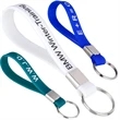 Silicone Wristband Keychain | https://www.bestnamebadges.com