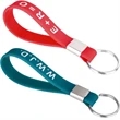 Silicone Wristband Keychain | https://www.bestnamebadges.com