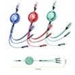 USB Charging Cable Three-In-One | https://www.bestnamebadges.com