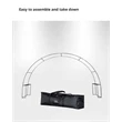 Round Arch Trade Show Booth Hardware | https://www.bestnamebadges.com