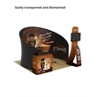 Custom Booth K Hardware 10x10 | https://www.bestnamebadges.com