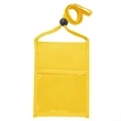 Recycled Neck wallet Event Pouch w/ Three Pockets | https://www.bestnamebadges.com
