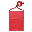 Recycled Neck wallet Event Pouch w/ Three Pockets | https://www.bestnamebadges.com