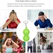 Simple Dimple Bubbles Keychain Fidget Stress Relief Toys | https://www.bestnamebadges.com