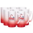 Frosted Mug Color-changing Gradient Cup Bottle With Handle | https://www.bestnamebadges.com