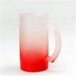 Frosted Mug Color-changing Gradient Cup Bottle With Handle | https://www.bestnamebadges.com