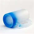 Frosted Mug Color-changing Gradient Cup Bottle With Handle | https://www.bestnamebadges.com