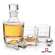 Heathfield Decanter Set & Ice Balls | https://www.bestnamebadges.com
