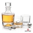 Heathfield Decanter Set & Ice Balls | https://www.bestnamebadges.com