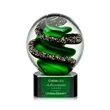 Zodiac Award on Paragon Base - Green | https://www.bestnamebadges.com