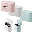 Press-type Wastepaper Basket Bucket PP & Double Layers | https://www.bestnamebadges.com