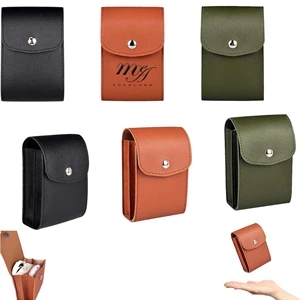 PU leather Portable Digital Accessory Storage Bag Customize