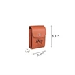 PU leather Portable Digital Accessory Storage Bag Customize | https://www.bestnamebadges.com
