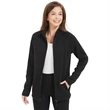 Women's Full Zip Microfleece Brushed Back Jacket | https://www.bestnamebadges.com