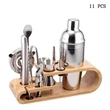 25 Oz Stainless Steel Cocktail Shaker Set 16 Pcs | https://www.bestnamebadges.com