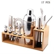 25 Oz Stainless Steel Cocktail Shaker Set 16 Pcs | https://www.bestnamebadges.com