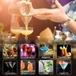 23 pcs Boston Bartender Kit Cocktail Shaker Set | https://www.bestnamebadges.com