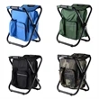 Outdoor Backpack Cooler Fishing Foldable Stool Chair | https://www.bestnamebadges.com