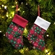 Christmas Gift Socks Decoration Ornament Candy Stuffer Bag | https://www.bestnamebadges.com