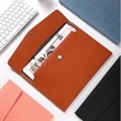 PU Leather A4 File Document Holder Waterproof Envelope Case | https://www.bestnamebadges.com