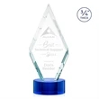 Richmond Award on Marvel Base - Blue | https://www.bestnamebadges.com