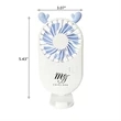 Desktop Mini Portable Pocket USB Rechargable Fan Handhold | https://www.bestnamebadges.com