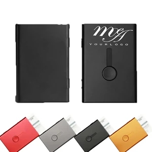 Hand-push Cardcase Metal Portable Delicate