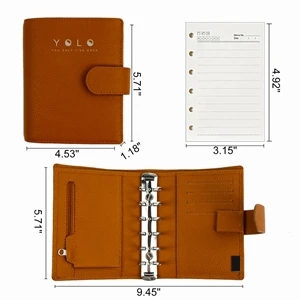 MOQ 50 Retro Conclave Refillable Leather Journal W/70 Sheets