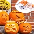 14 Pieces Halloween Pumpkin Carving Kit | https://www.bestnamebadges.com