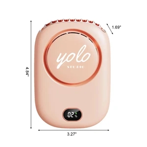 MOQ 50 Mini Bladeless Hanging Neck Fan For Kid