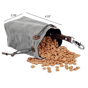 MOQ 50 Drawstring Canvas Doggy Bag