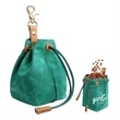 MOQ 50 Drawstring Canvas Doggy Bag | https://www.bestnamebadges.com