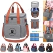Portable Insulated Cooler Lunch Bag | https://www.bestnamebadges.com