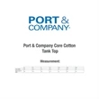 Port & Company 5.4 Oz. 100% Cotton Tank Tops | https://www.bestnamebadges.com