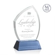 Daltry Award on Newhaven Base - Blue | https://www.bestnamebadges.com