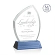 Daltry Award on Newhaven Base - Blue | https://www.bestnamebadges.com