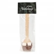 Milk Chocolate Beverage Spoon | https://www.bestnamebadges.com