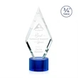 Richmond Award on Marvel Base - Blue | https://www.bestnamebadges.com