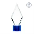 Richmond Award on Marvel Base - Blue | https://www.bestnamebadges.com
