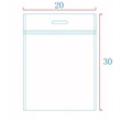 Disposable Cooler Bags with Zip Lock & Handle | https://www.bestnamebadges.com
