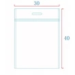 Disposable Cooler Bags with Zip Lock & Handle | https://www.bestnamebadges.com