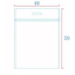 Disposable Cooler Bags with Zip Lock & Handle | https://www.bestnamebadges.com