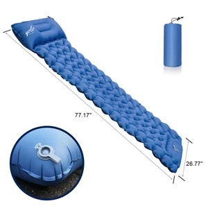 MOQ 18 Outdoor Camping Inflatable Mat Air Mattress