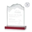 Kilimanjaro Award - Red | https://www.bestnamebadges.com