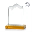 Kilimanjaro Award - Amber | https://www.bestnamebadges.com