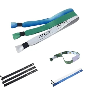Disposable Wristband Bracelet Terylene Customizable
