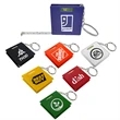 Popular Measuring Tape Key Chain | https://www.bestnamebadges.com